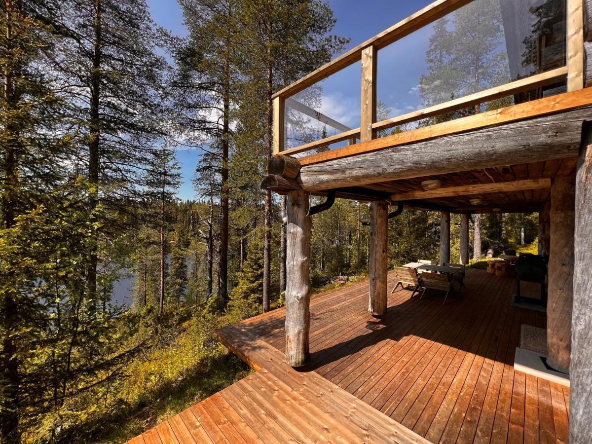 Porontima Lake House In Pure Rukatunturi Nature المظهر الخارجي الصورة