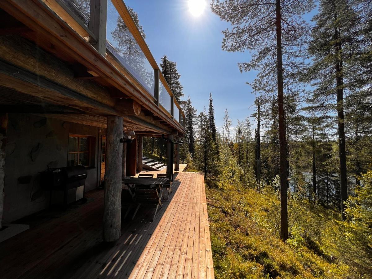 Porontima Lake House In Pure Rukatunturi Nature المظهر الخارجي الصورة